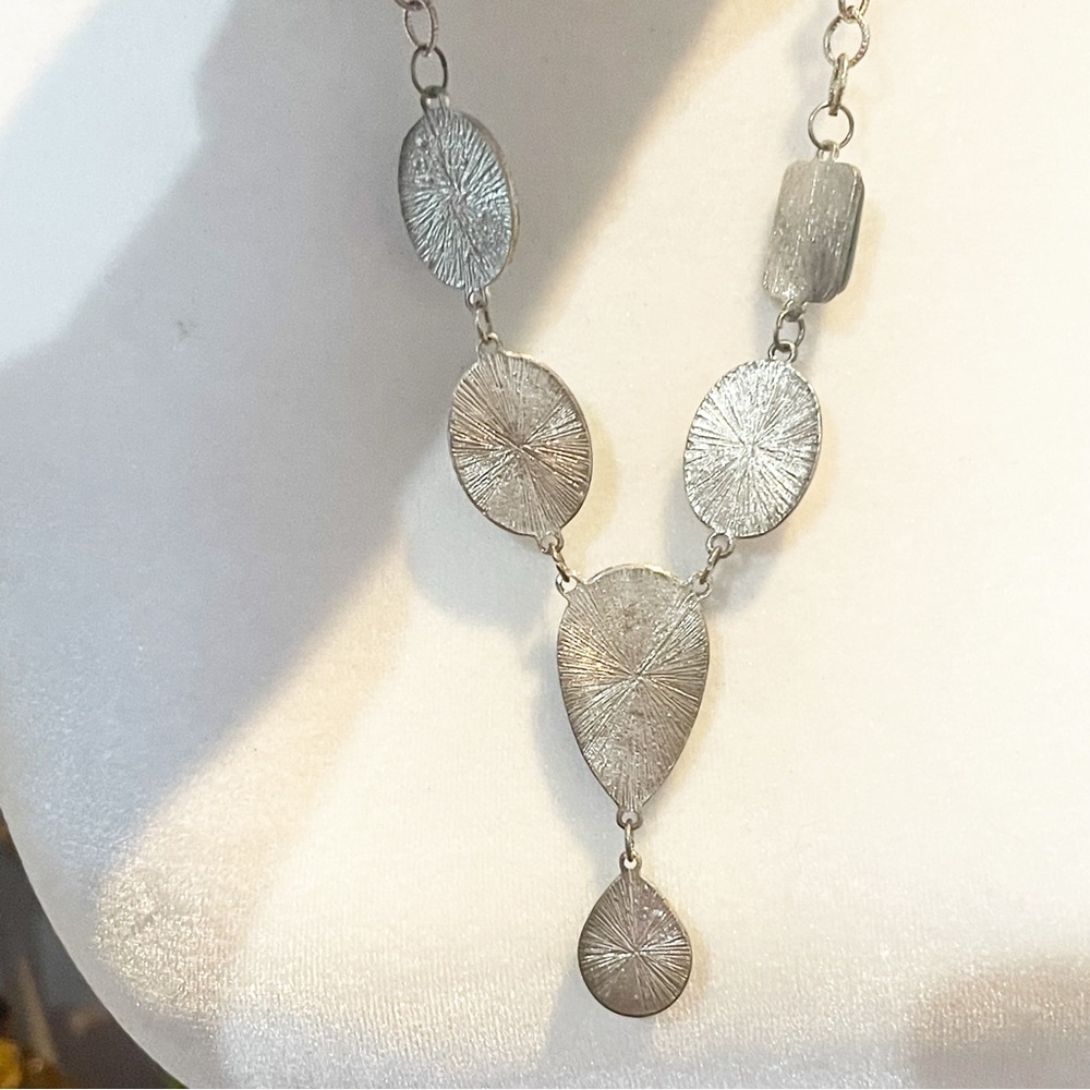 Beautiful Multicolor Stones Statement Necklace Vi… - image 4